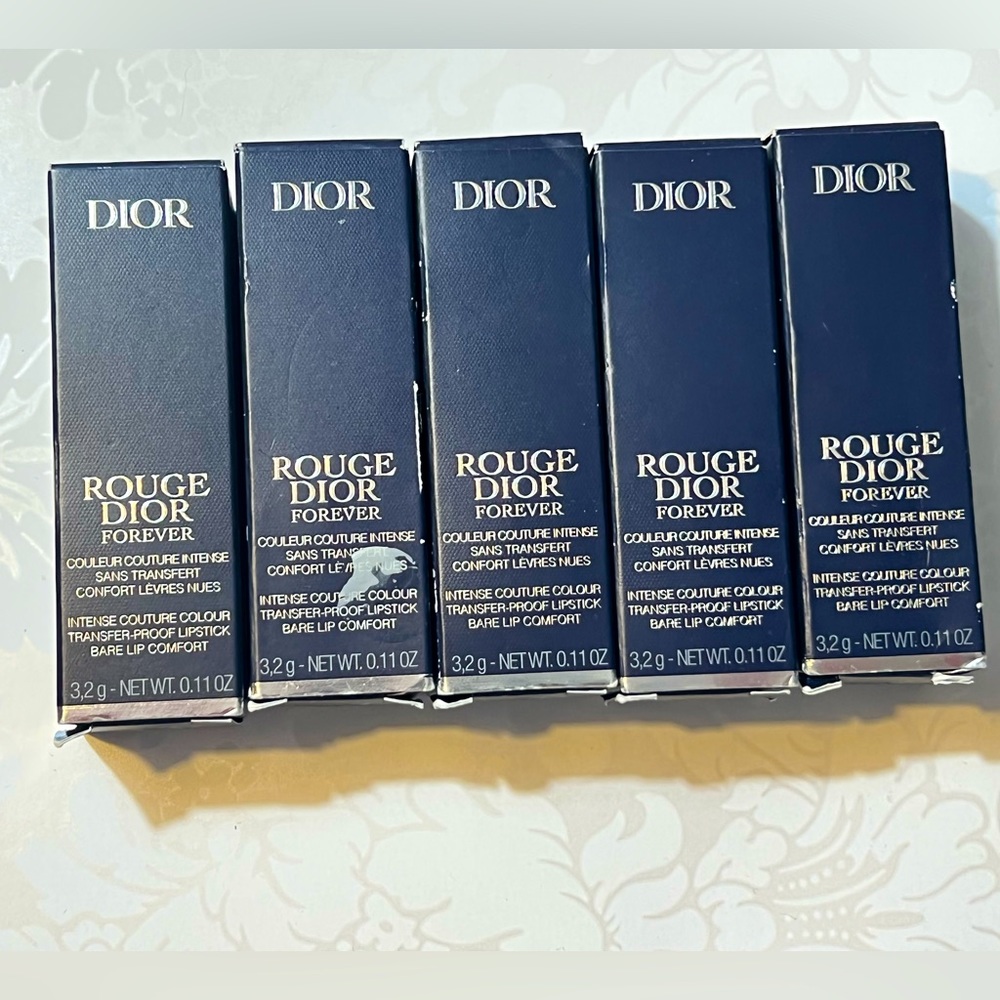 Dior Rouge Dior Forever Transfer-Proof Lipsticks- YOU CHOOSE